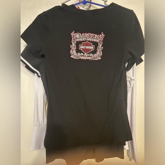 Lot of 7 Harley Davidson women’s size small shirts - Picture 12 of 14